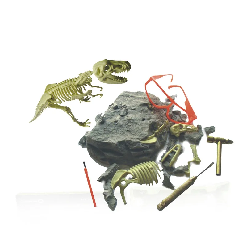 Динозавр fossil Ausgrabungsset игрушки для раскопок Сделай Сам archeology Детский развивающий
