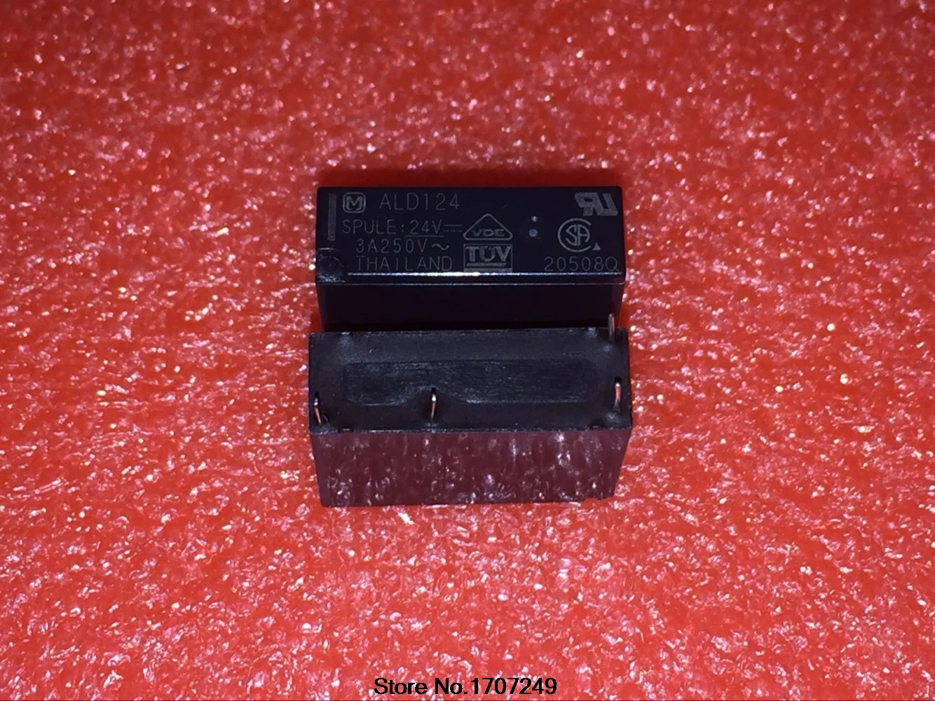 Бесплатная доставка 100% новое оригинальное реле 10 шт./лот ALD124 ALD124W DC24V 4PIN 3A может