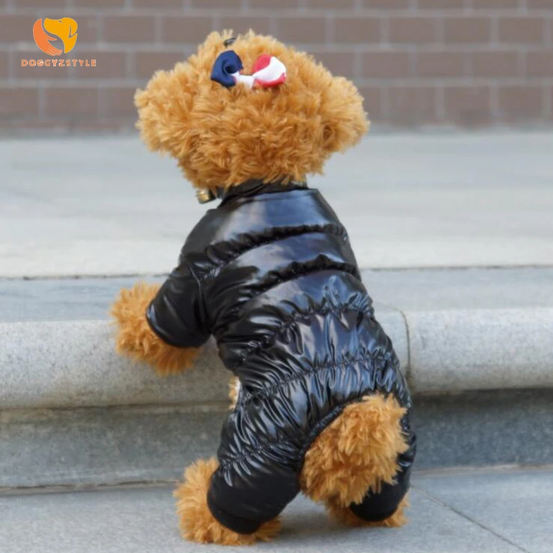 DOGGYZSTYLE Pet Dog ветрозащитный комбинезон досуг для домашних животных собак зимнее