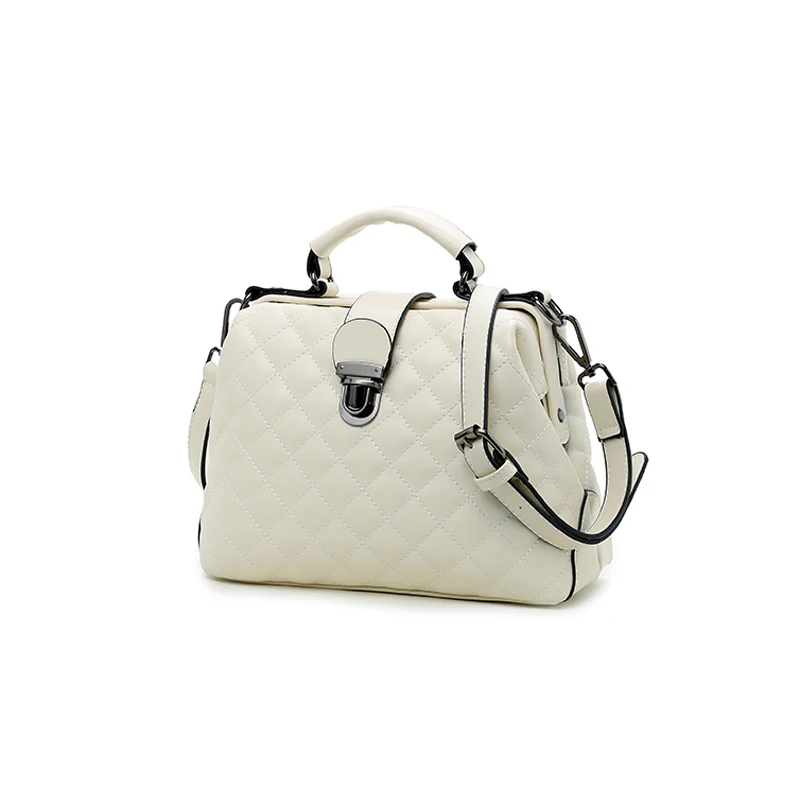 KVKY 2018 Famous Brands PU Leather Handbags Women Fashion Diamond Lattice Shoulder Bags Ladies Messenger Bag Luxury Designers | Багаж и