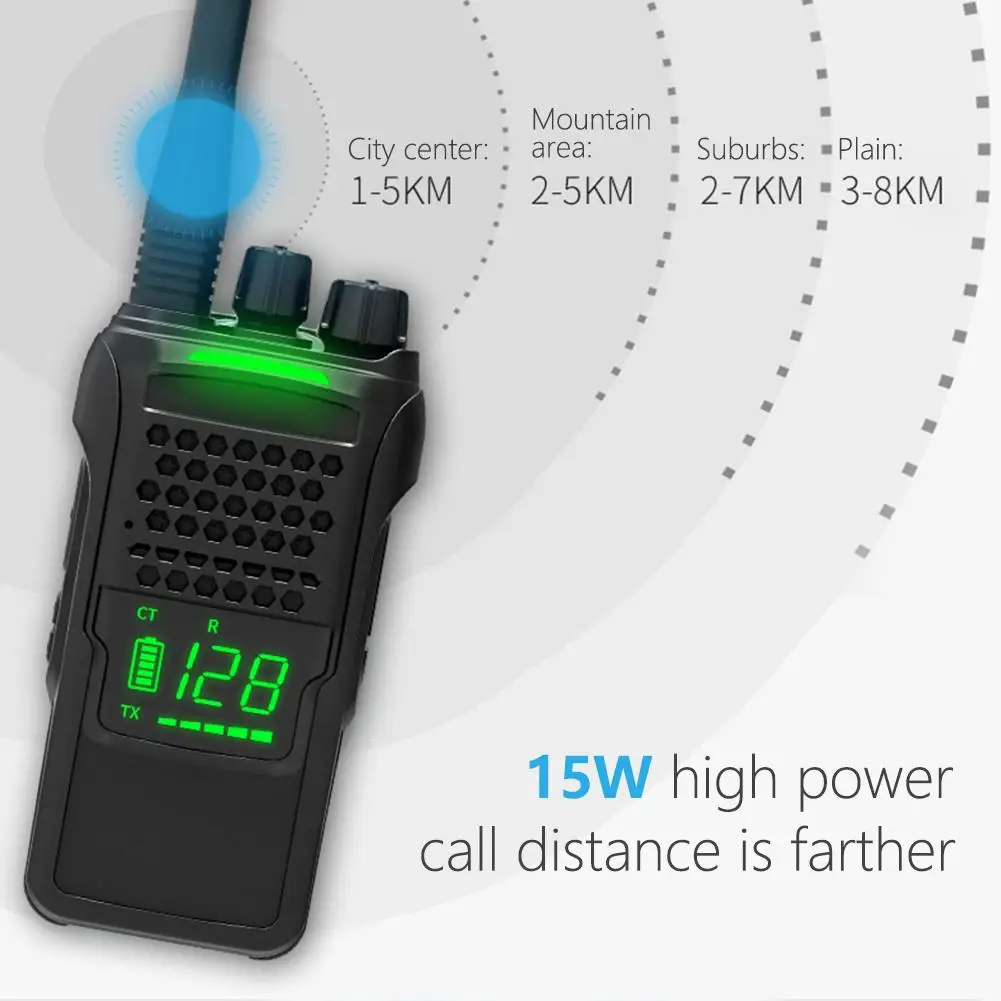 Для TIENGU LS950 15W Walkie Talkie высокомощная профессиональная радио мини Civil двухстороннее