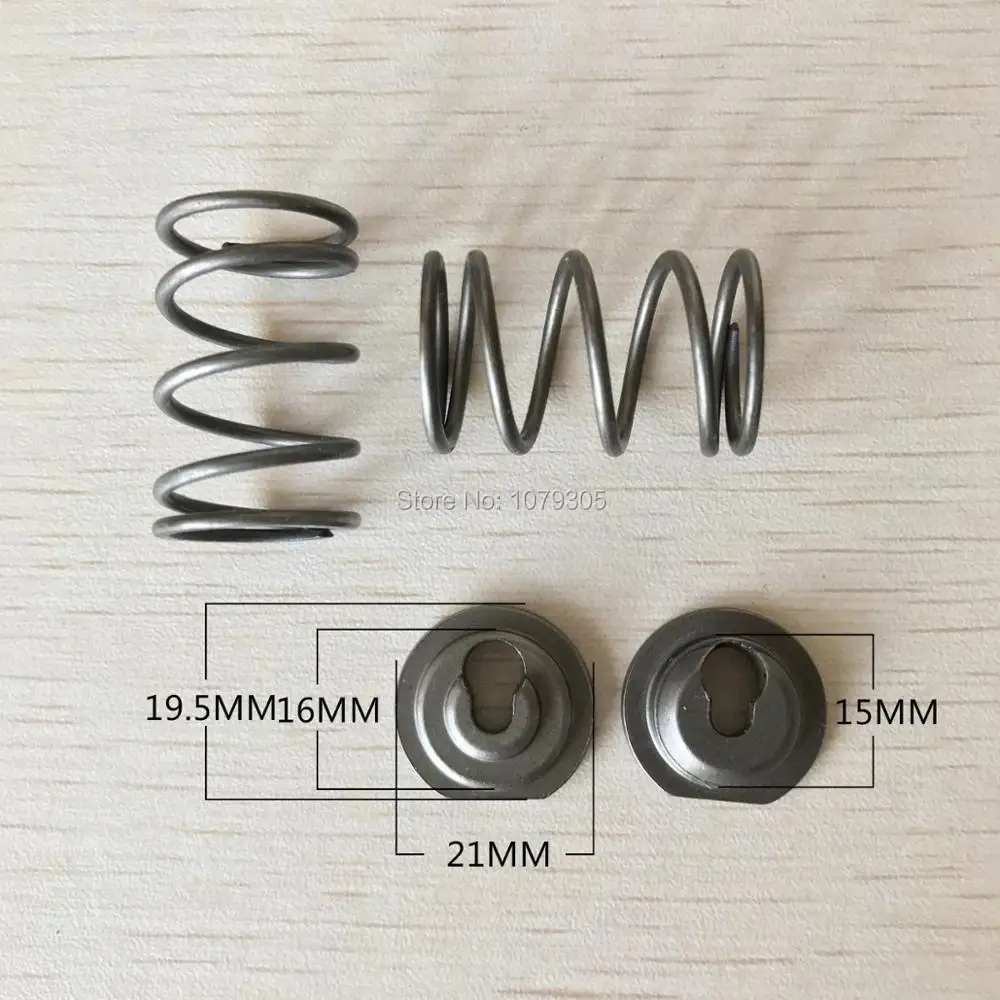 Впускной Выпускной Vavles пружинный фиксатор Набор для Honda GX160 GX200 5.5HP 6.5HP GX 160 200 бензиновый двигатель запасные части