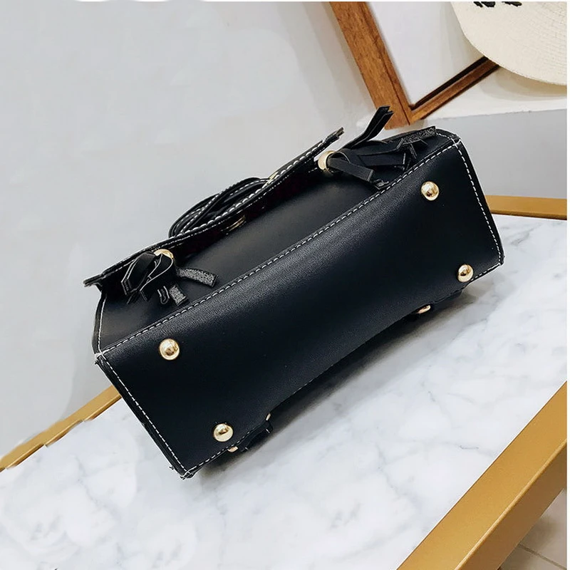 Mododiino винтажный рюкзак из искусственной кожи женская сумка с кисточками школьные