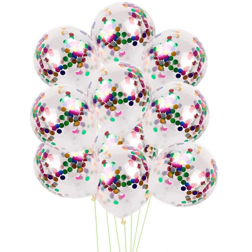 20pcs 25 шт./компл. розовое золото воздушный шар "Конфетти" Письмо С Днем Рождения баллоны для счастливой свадьбы День рождения украшения для взрослых детей - Цвет: 20pcs