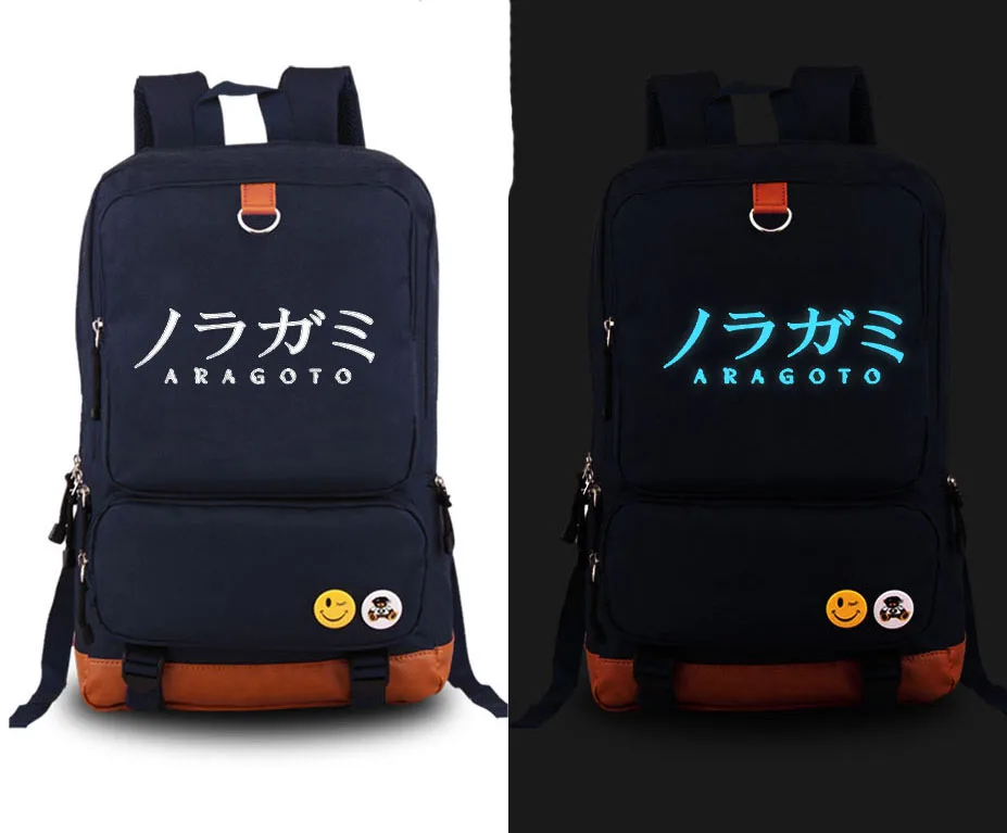 Новый японский аниме норагами ARAGOTO YATO Светящийся рюкзак для косплея мультяшный