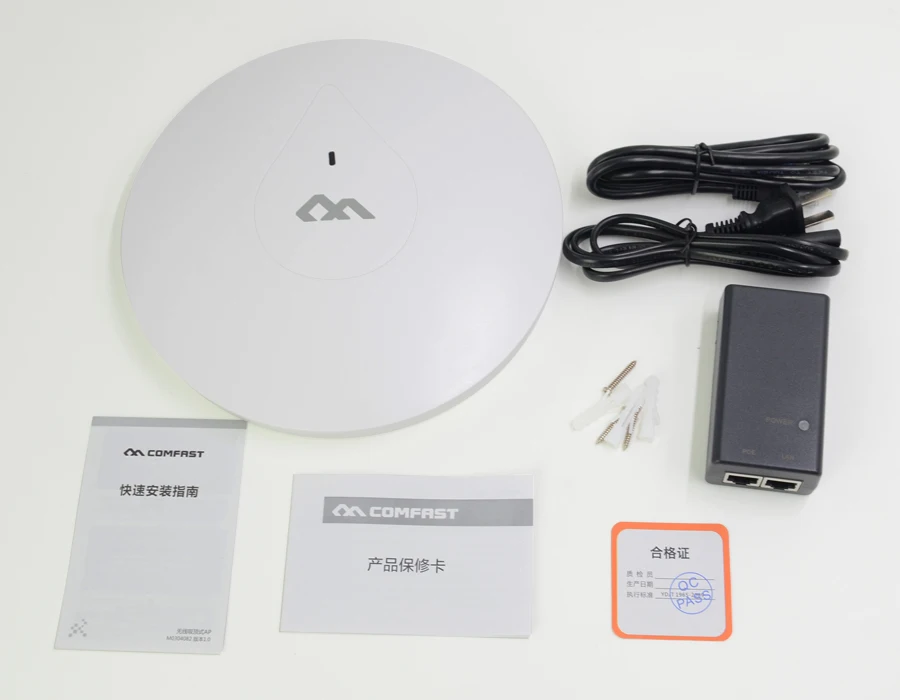 2 4G бесшовный Wifi роутер управления переменного тока с мощным потолком AP Poe