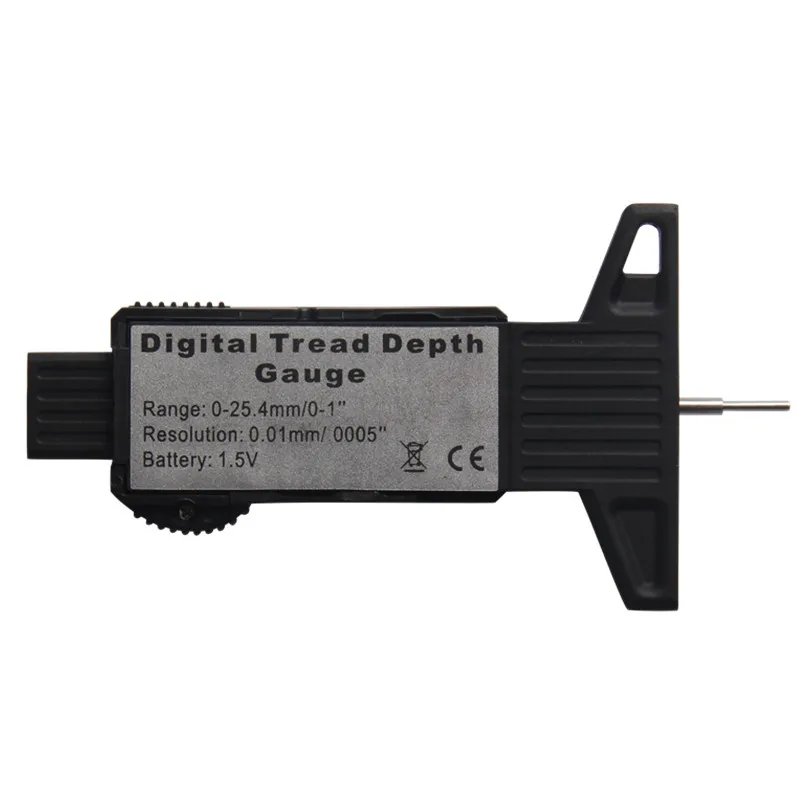 Цифровой глубиномер FJS 0 25 мм измеритель толщины протектора шин диагностический