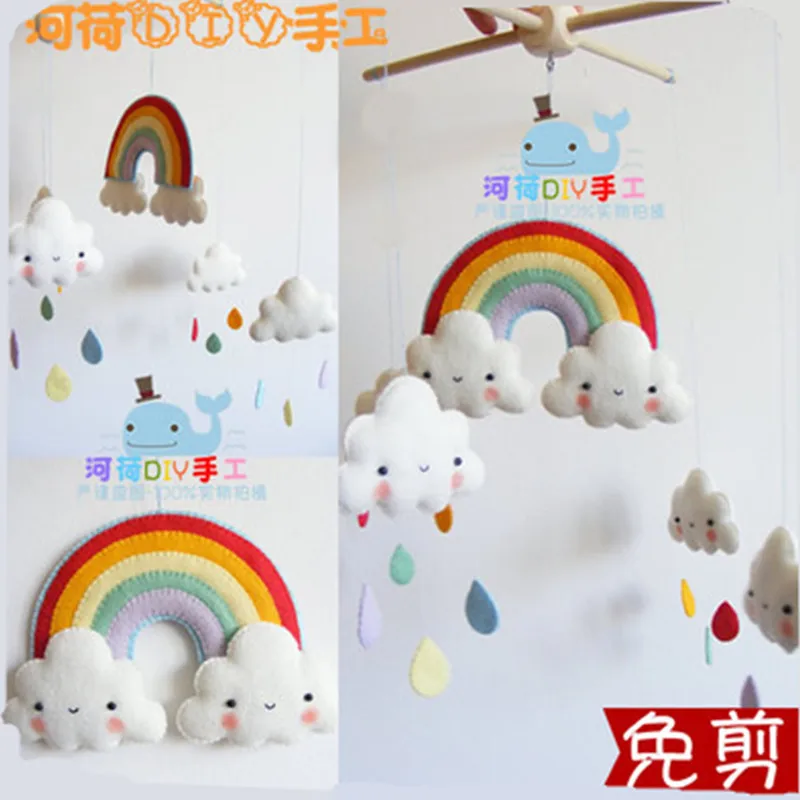 Детская игрушка нетканый материал сделай сам посылка Колокольчик для детской