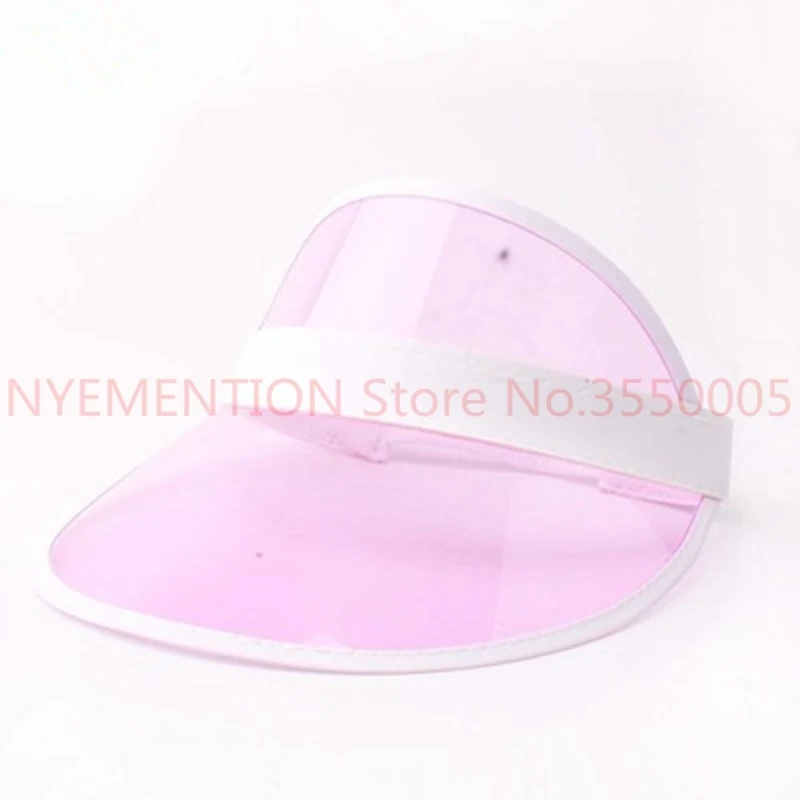 Summer holiday Neon rave sun shade retro party cap plastic visor hat festival fancy dress poker headband 20pcs | Аксессуары для