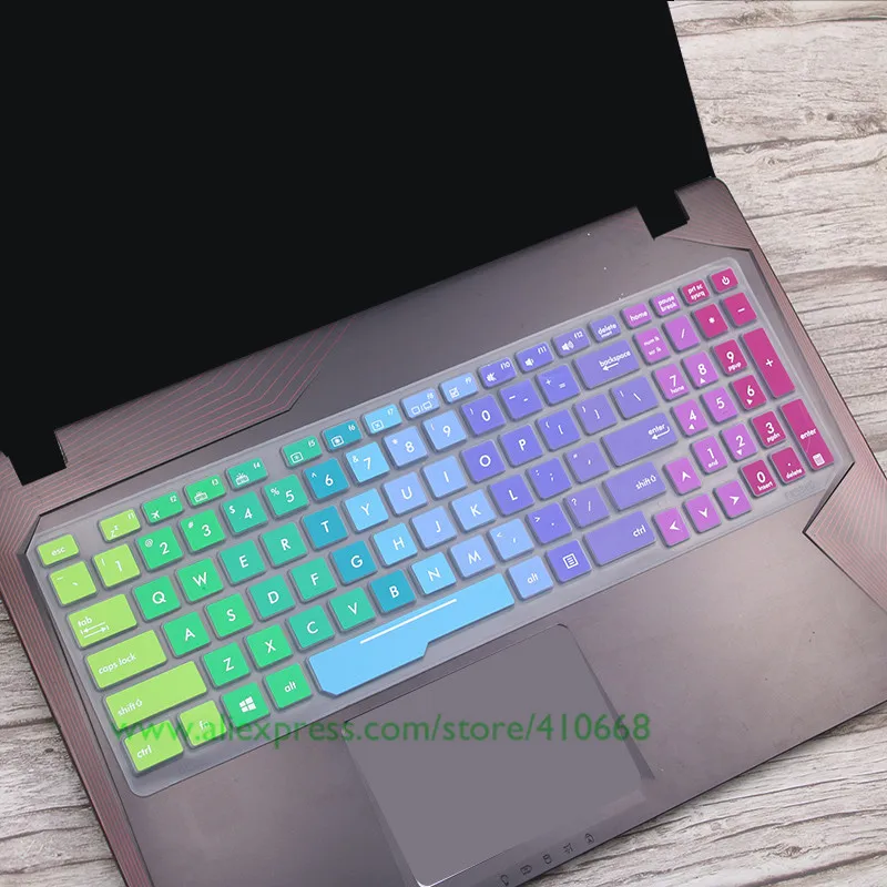 17 3 дюймов чехол для клавиатуры ноутбука протектор Asus Rog Strix GL553vw GL553VE GL53 FX53VD FX53VW ZX53VD