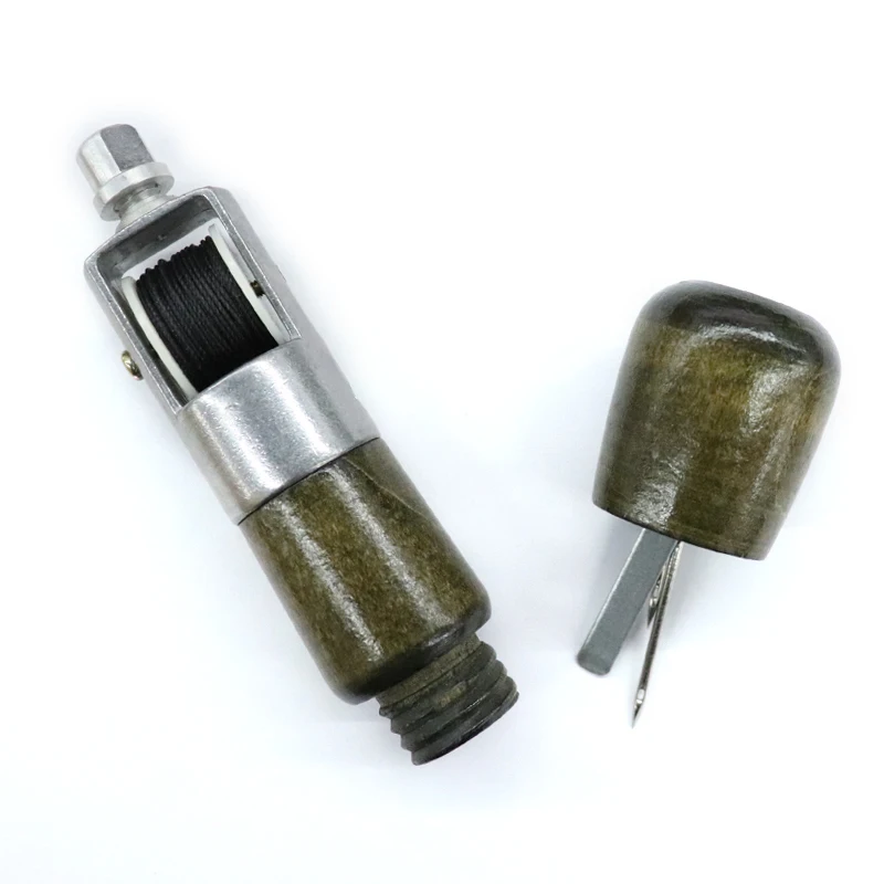 DIY кожа швейный инструмент кожа ручная швейная машинка вощеная нить для кожи ремесло край ремень со строчкой полоски Shoemaker инструменты