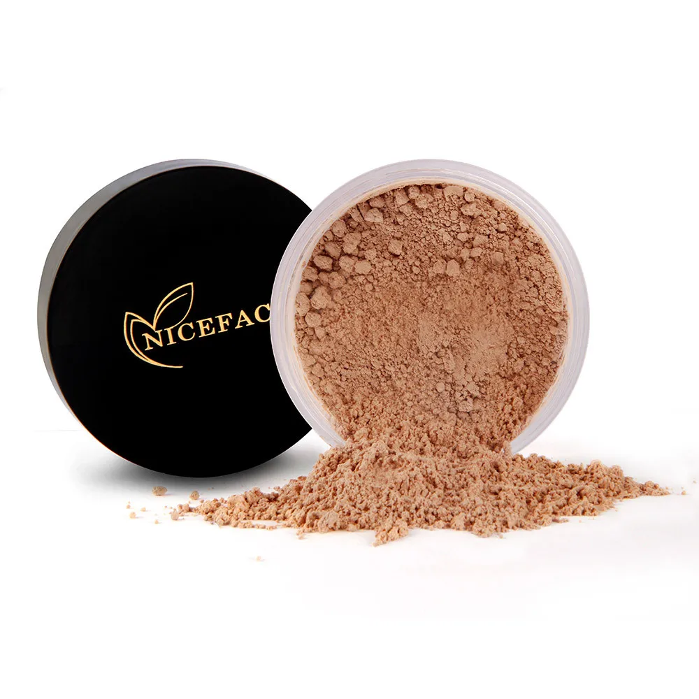 E NICEFACE кисточка для корректирующей рассыпной пудры макияж под кожу, чтобы отметить яркий цвет матовый порошок свободный порошок Косметика для красоты 19L0624 - Цвет: E