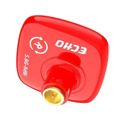 21 7 мм Foxeer Echo патч антенна 8DBi 5 8 ГГц RHCP LHCP SMA Mini FPV для гоночного дрона|Детали и