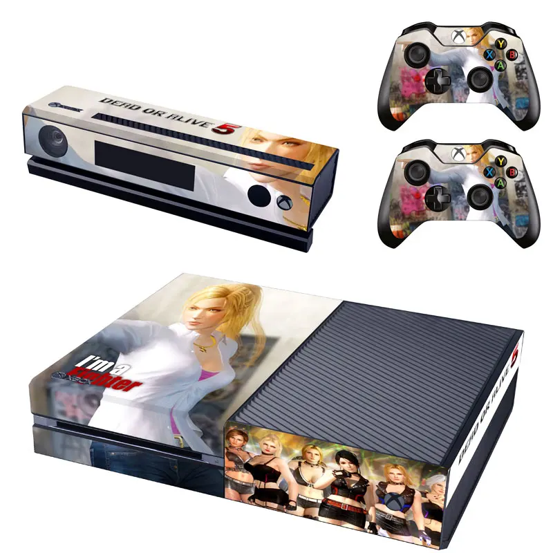 5 виниловых наклеек на кожу Dead Or Alive для консоли Xbox One и контроллера Kinect &amp 2 |