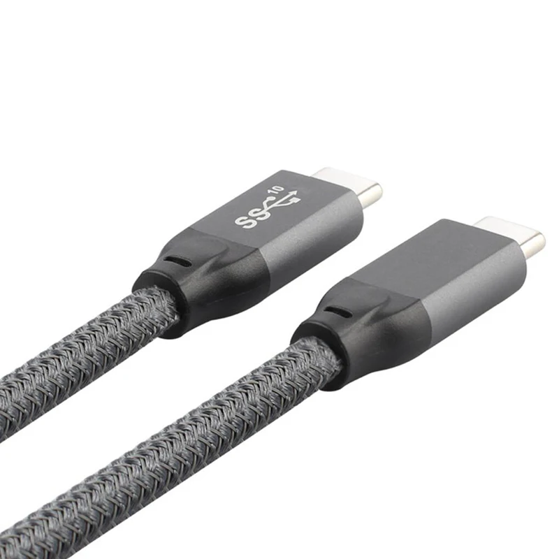 USB 3 1 Gen2 Type C чип передачи данных 10G с поддержкой быстрой зарядки PD 100 Вт|Кабели