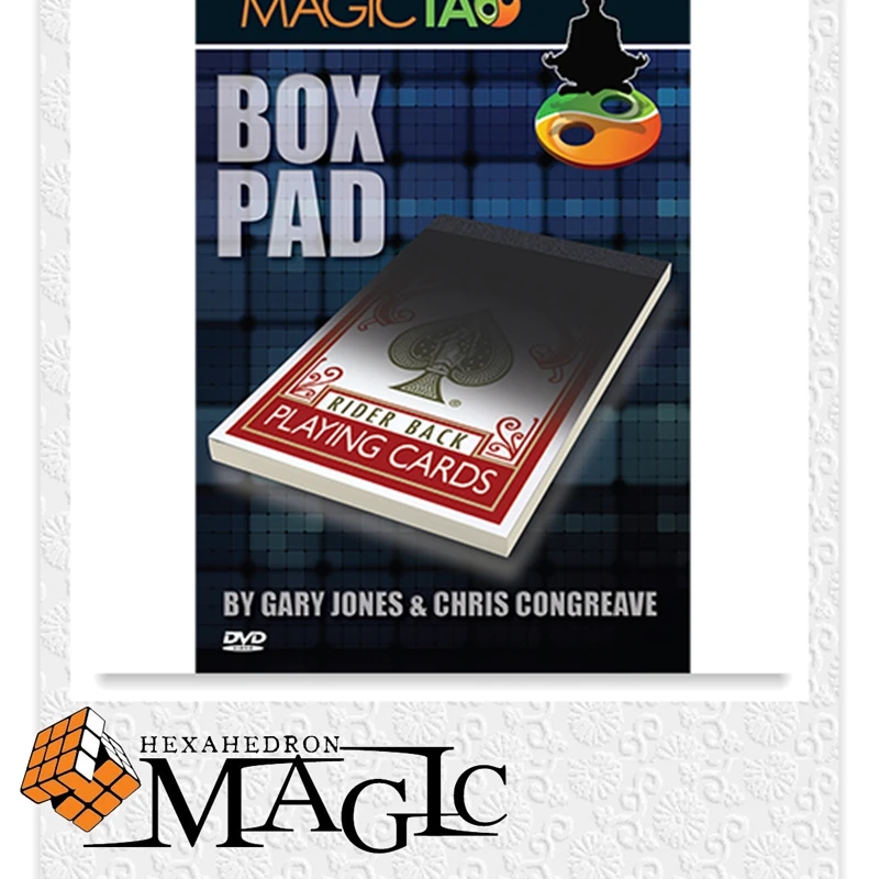 

Box Pad by Gary Jones and Chris Congreave magic tao close-up card magic trick / wholesale