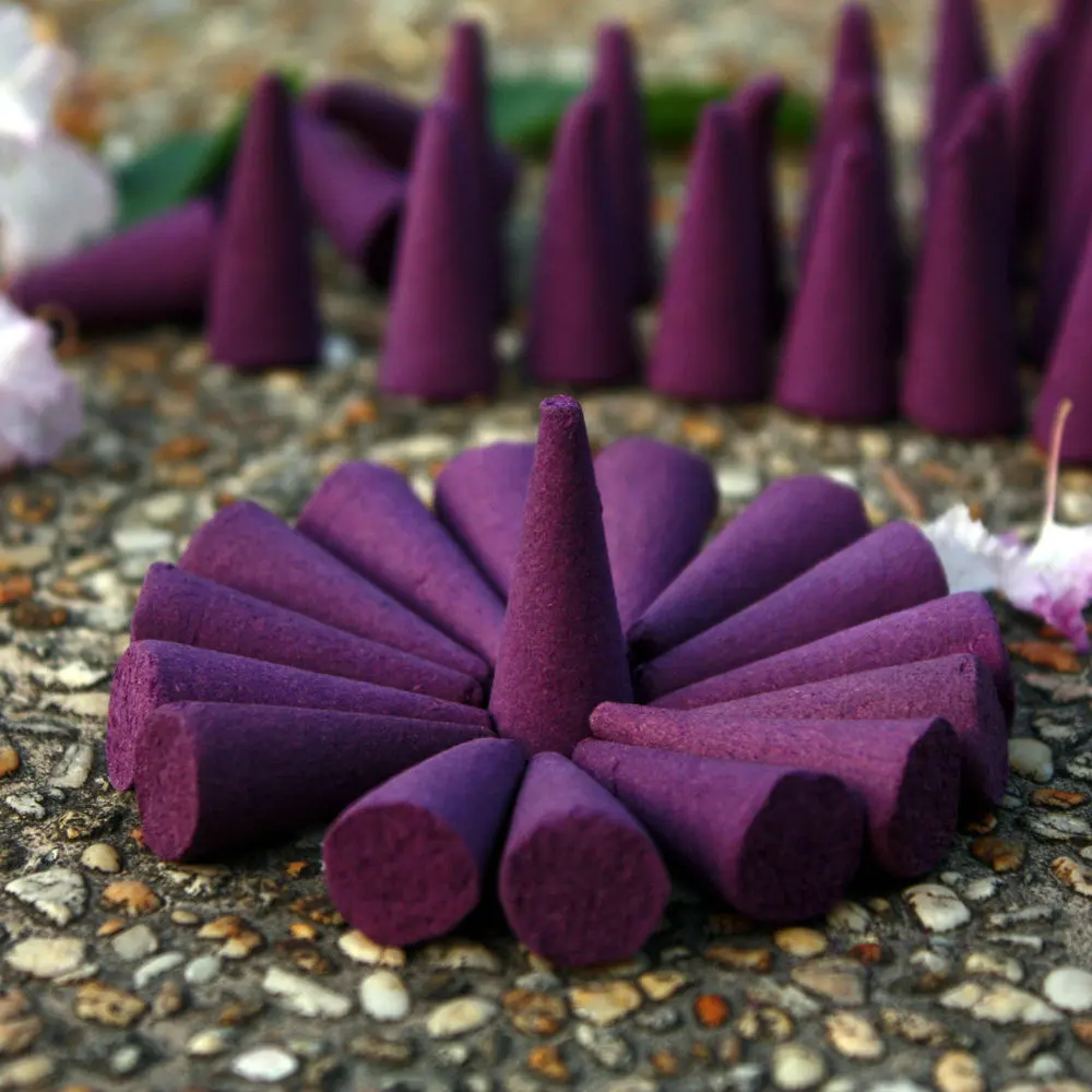 20 шт. микс аромат конус Ладан укладки Разноцветные Ароматические благовония