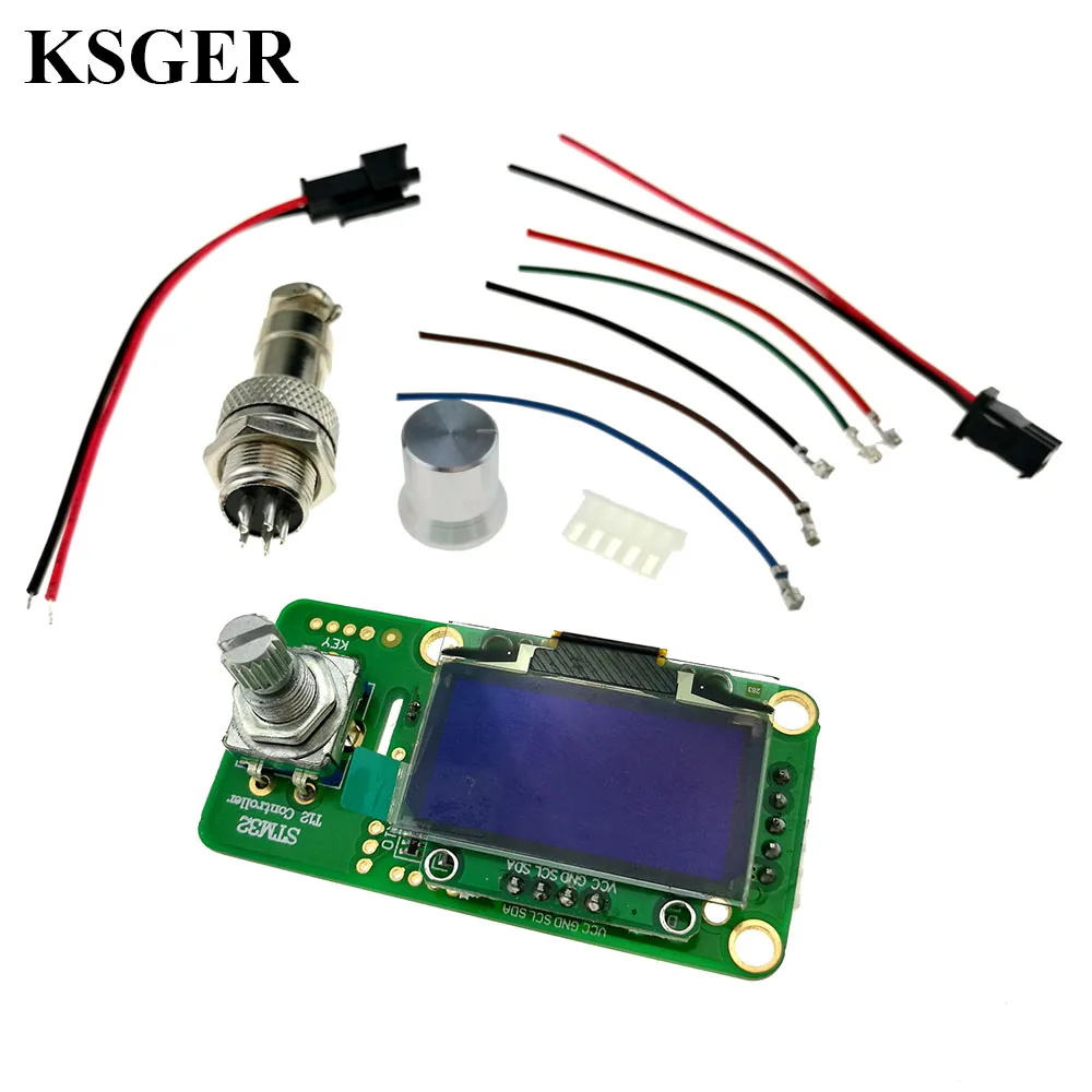 13 controller STM32 2,1 S OLED T12 паяльник контроллер температуры сварочные инструменты электронная пайка Wake-Sleep Shock 110-240 в 72 Вт - Цвет: 13 controller