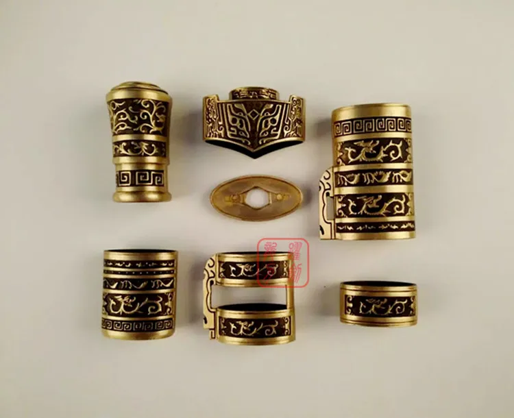 Набор Kirsite Lucky For Chinese Han Jian Fitting WuShu KungFu Sword Accessory Nice Copper Crafts|Мечи| |