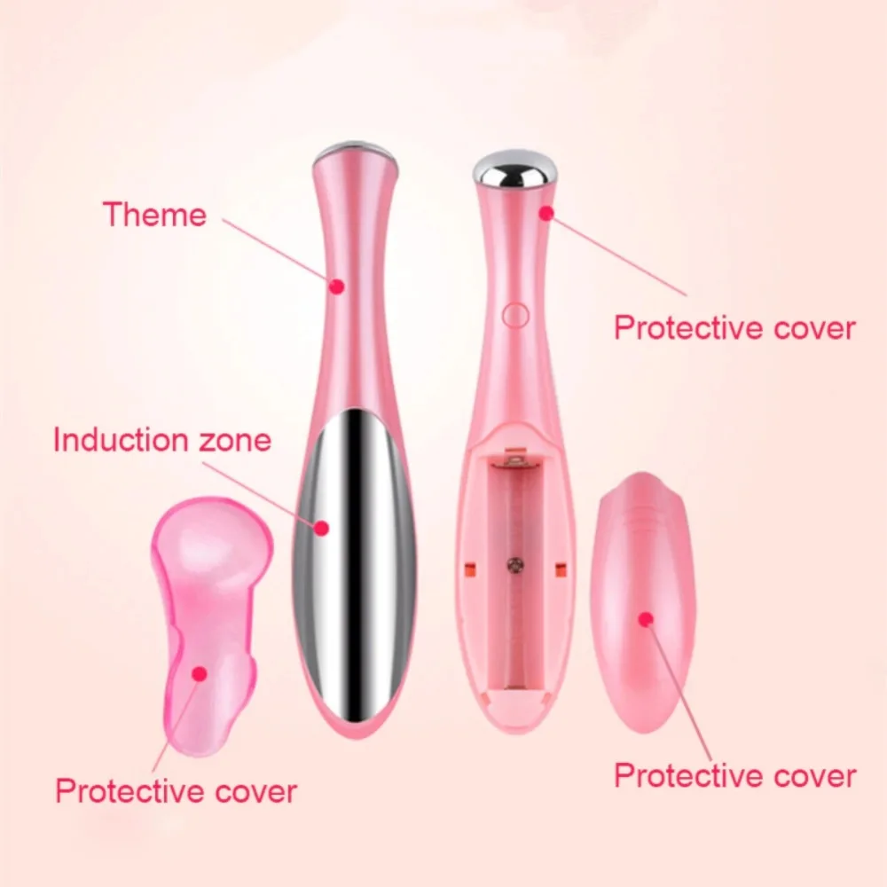 Мини глаз Электрический массажер Вибрационный лица Magic Stick анти удаление морщин