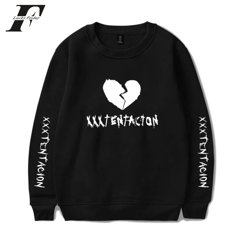 Толстовки и свитшоты Xxxtentacion без капюшона для мужчин мужские пуловеры с длинным