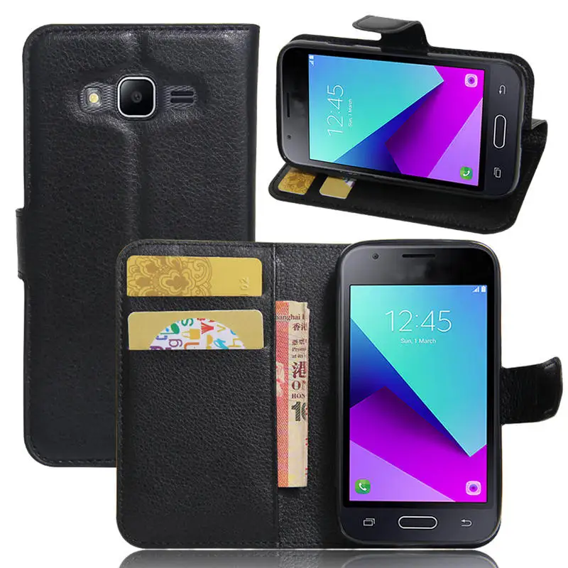 Флип кейс для Samsung Galaxy J1 Mini Prime SM J106F кожаный чехол телефона чехлы J 1 J106H/DS|case for samsung