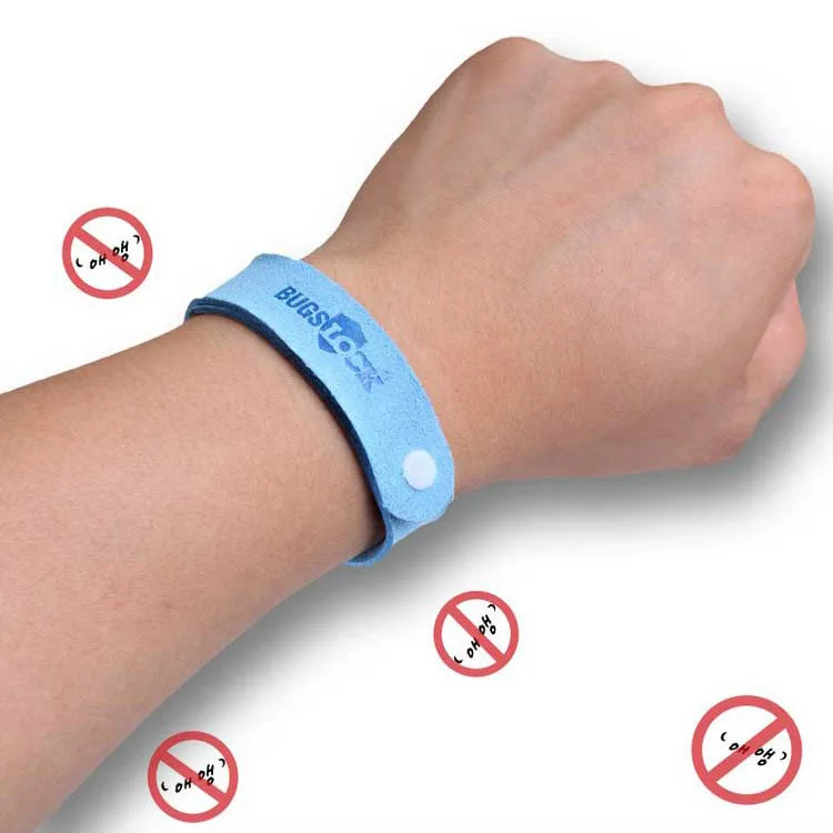 Cute Cartoon Natural Plant oil BUGSLOCK Mosquito Repellent Bracelets wristband Pest Control Repeller up to 240 Hours Adults Kids | Украшения