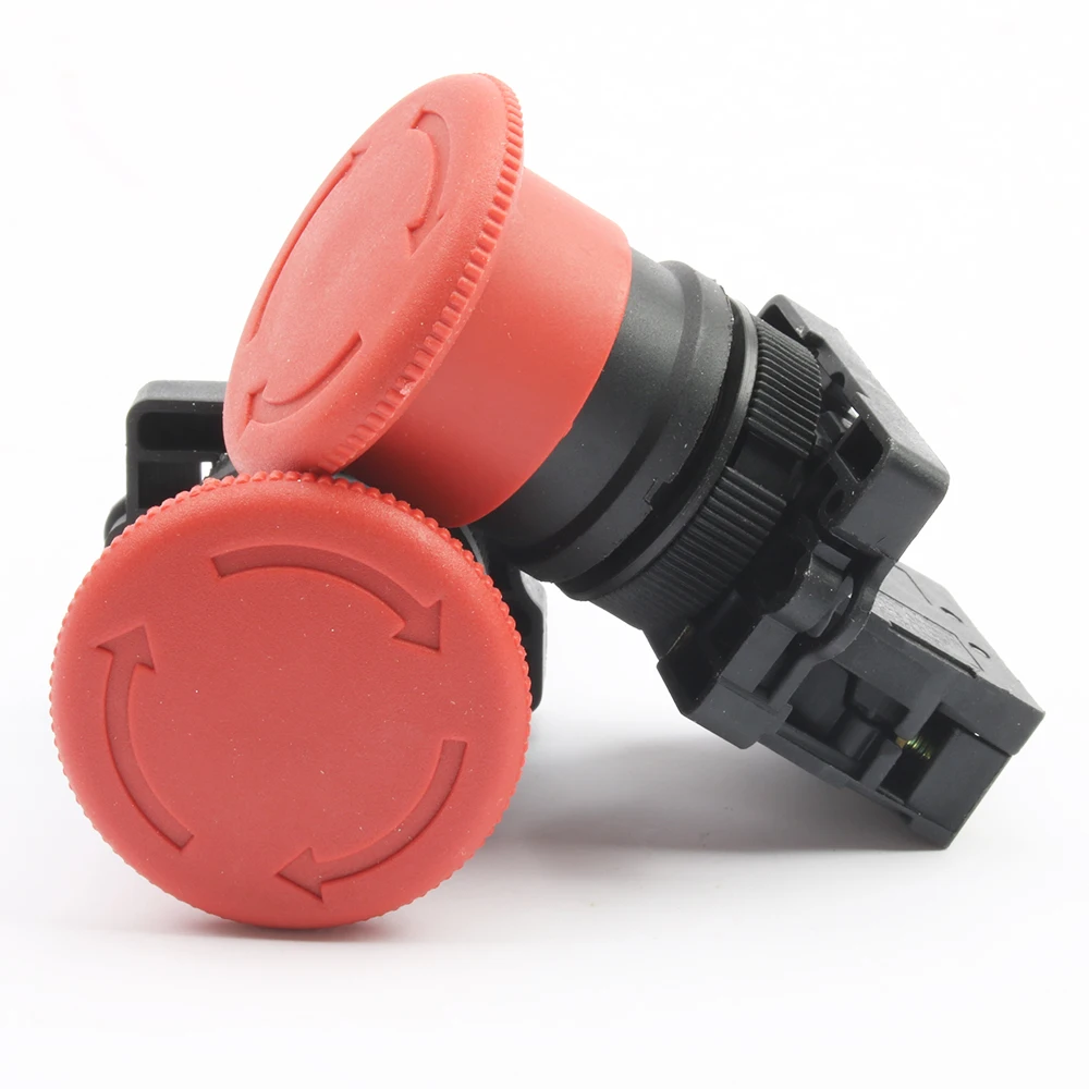 DIANQI XB2 ES542 xb2 es542 фиксацией кнопка грибок головки 40 мм кнопочный