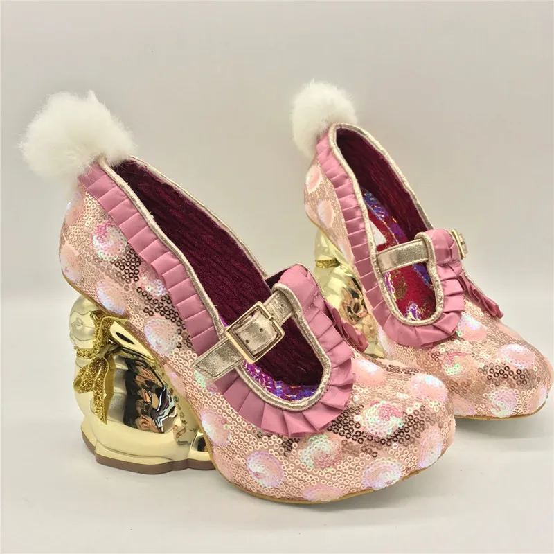 Женские туфли-лодочки на высоком каблуке привлекательные Туфли Мэри Джейн