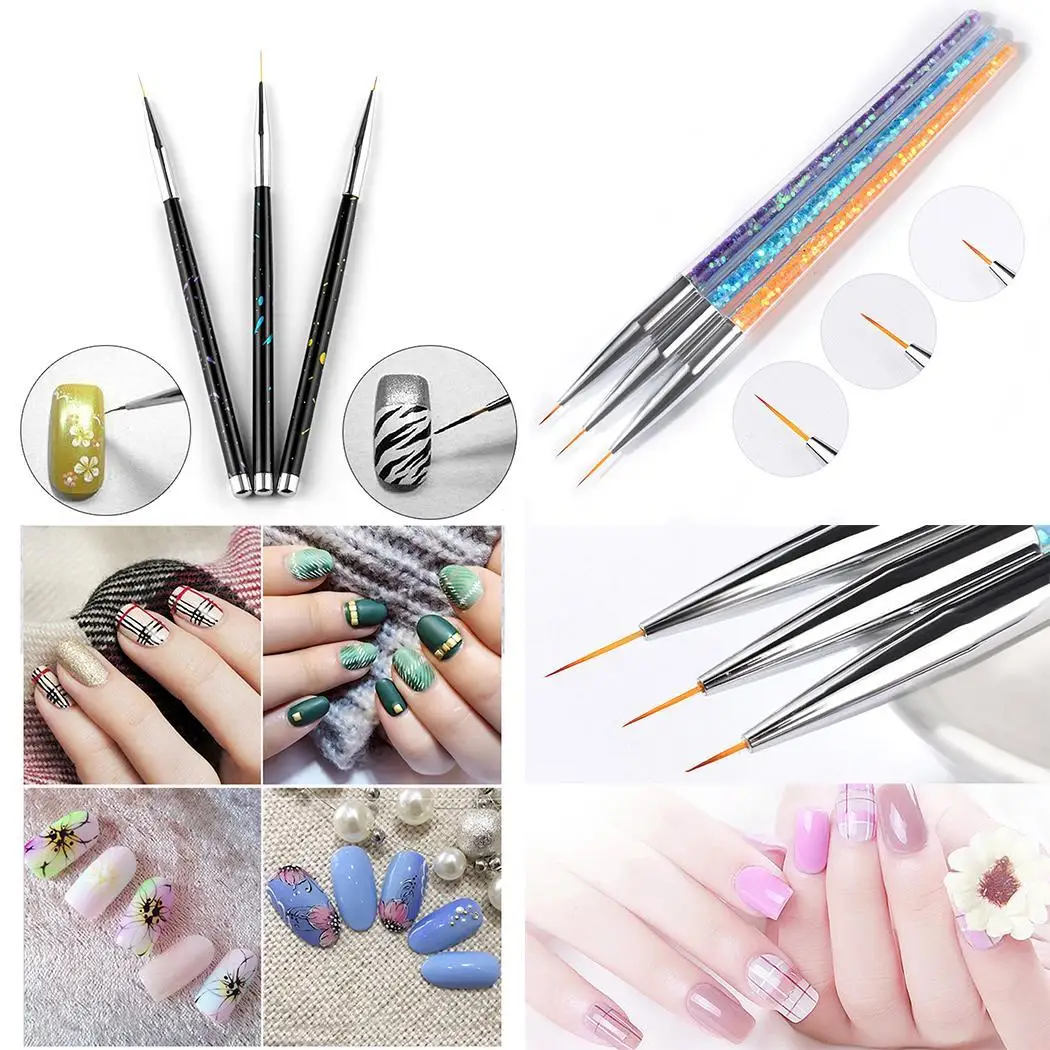 Профессиональная ручка для рисования ногтей как картинка лайнер кисти ручки