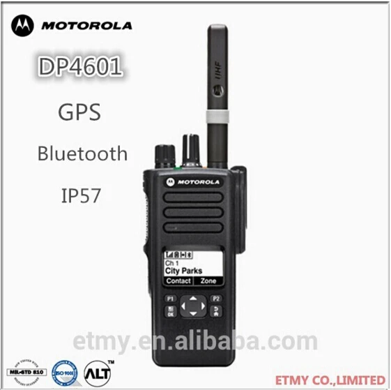HF Радио приемопередатчик портативный цифровой motorola радио DP4601 с gps