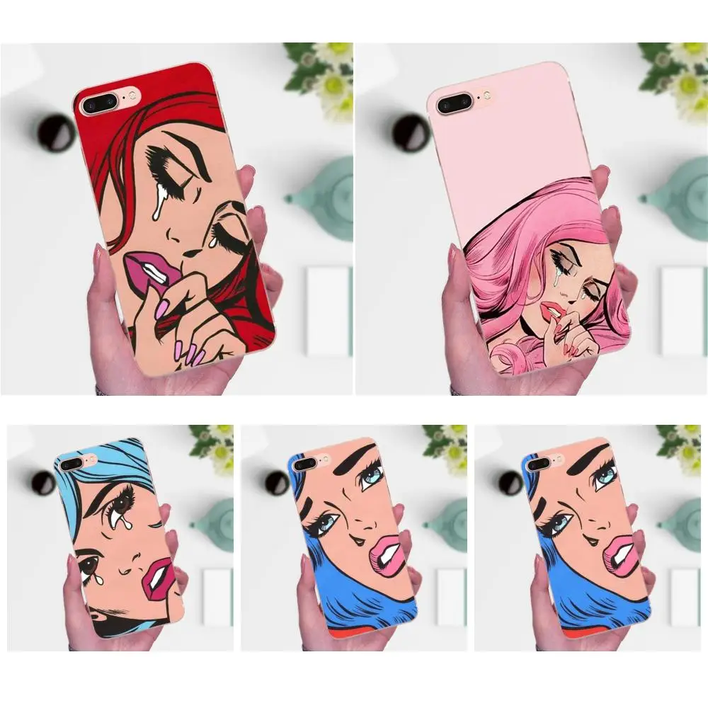 Прозрачный мягкий чехол розового цвета для девочек Apple iPhone X XS Max XR 4 4S 5 5C 5S SE 6 6S 7 8