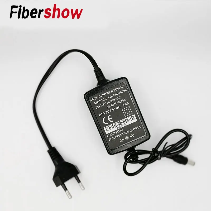 Switching EU Power Adapter input 100~250AC Output DC 5V1A ForMedia Converter Fiber Optical Fast/Gigabit Ethernet Switch | Безопасность и