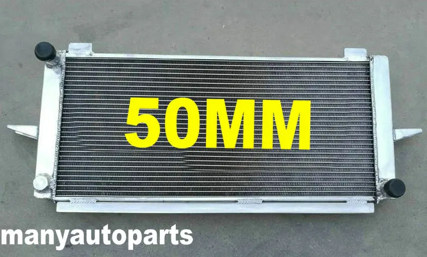 50 мм радиатор из алюминиевого сплава и интеркулер для FORD ESCORT/SIERRA RS500/RS COSWORTH 2 0 1982-1997