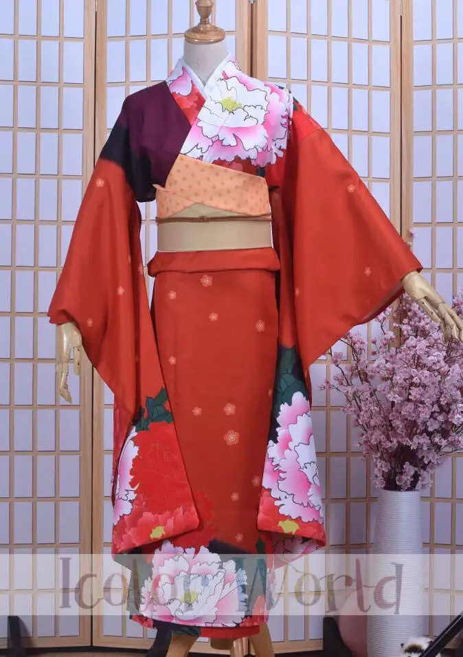 Кимоно для косплея Kamisama Kiss Nanami Momozono|Костюмы аниме| |