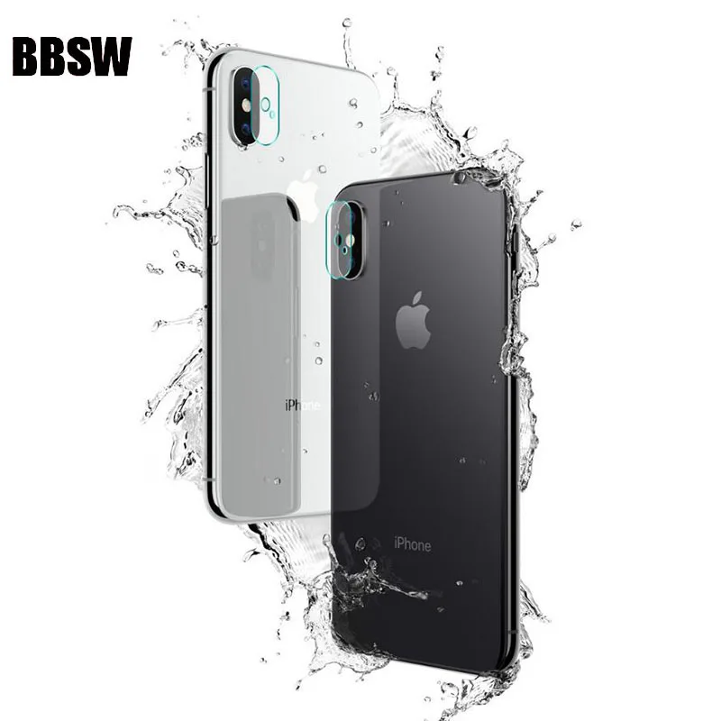 Закаленное стекло для задней камеры iPhone XS MAX XR 8 7 Plus 6S 5 1 шт./2 шт. защитная пленка