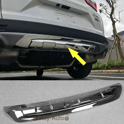 Подходит для Honda CRV CR V 2017 2018 заднего бампера пластины отделка Chrome ABS|Хромирование| |