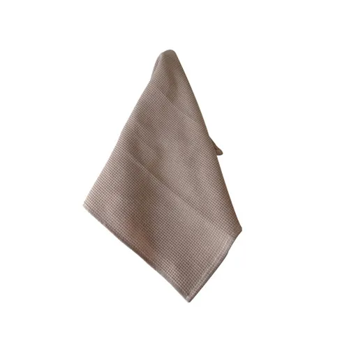 Khaki 42X63 см хлопчатобумажные салфетки впитывающая Чистка посуды полотенце s домашняя кухня вафельный узор чайное полотенце - Цвет: Khaki