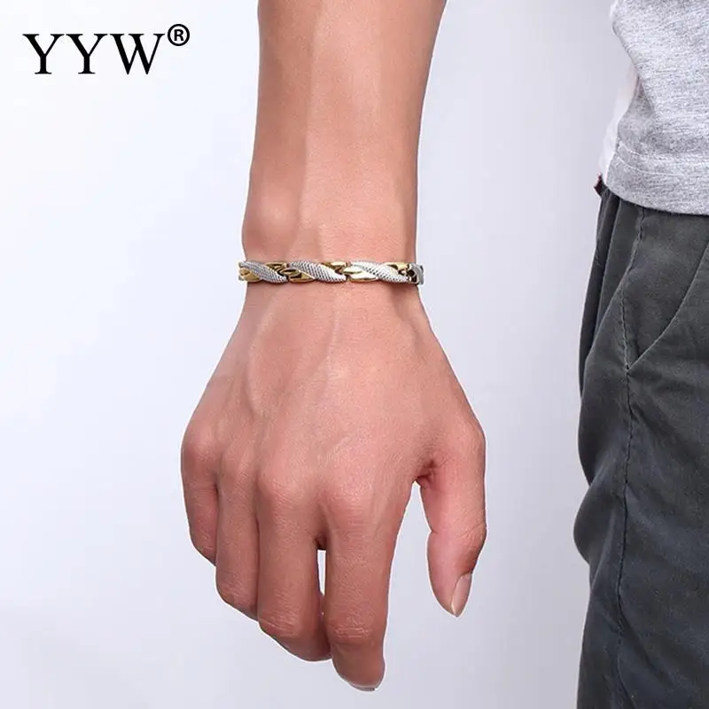

Fashion Unisex Dragon Pattern Twisted Healthy Magnetic Magnet Bracelet for Women Power Therapy Magnets Bracelets Bangles For Men