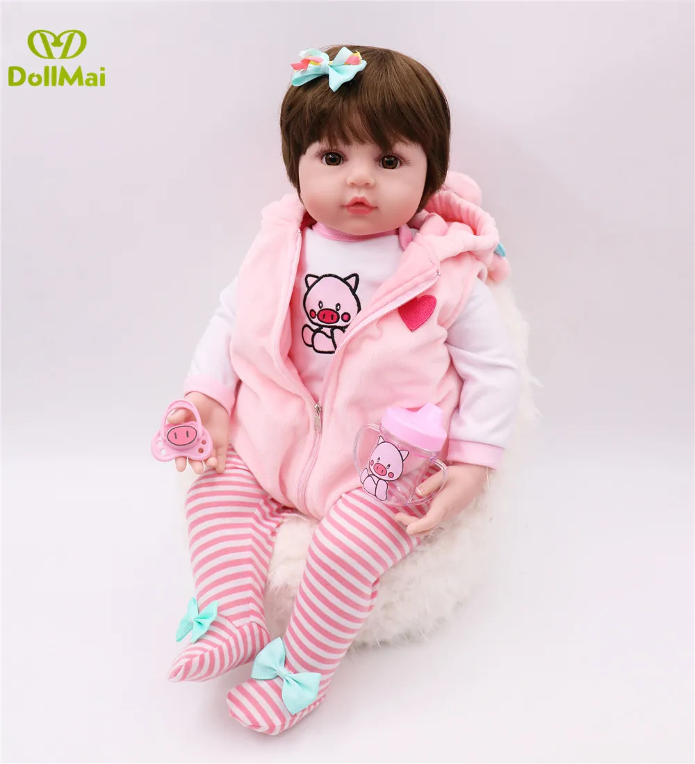 Кукла реборн силиконовая ручной работы 60 см | Игрушки и хобби