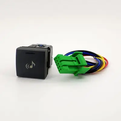 music switch Для Toyota Land Cruiser Prado- рулевое колесо нагревательные переключатели и зеркало заднего вида нагревательный переключатель и музыкальный переключатель - Цвет: music switch