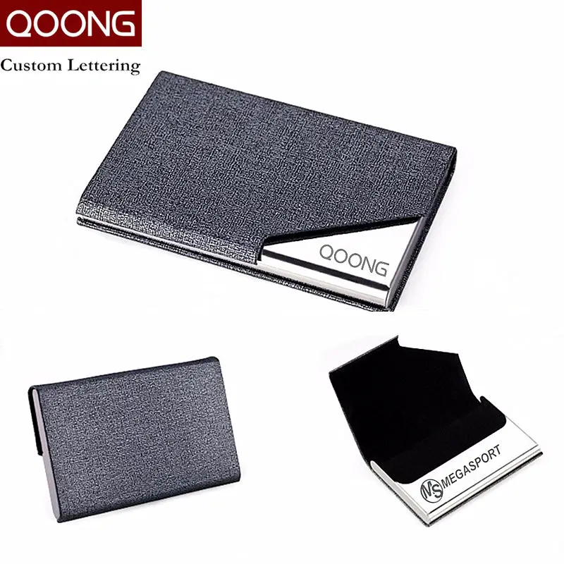 Кошелек QOONG Rfid для путешествий кожаный мужчин и женщин водонепроницаемый