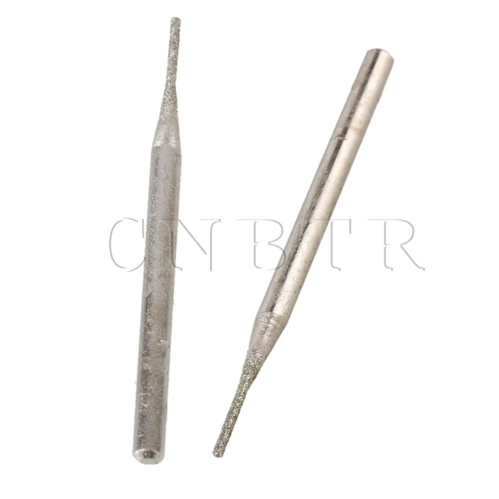 Сверла CNBTR с серебристым хвостовиком 3 мм 1 цилиндрическая точка алмазные сверла
