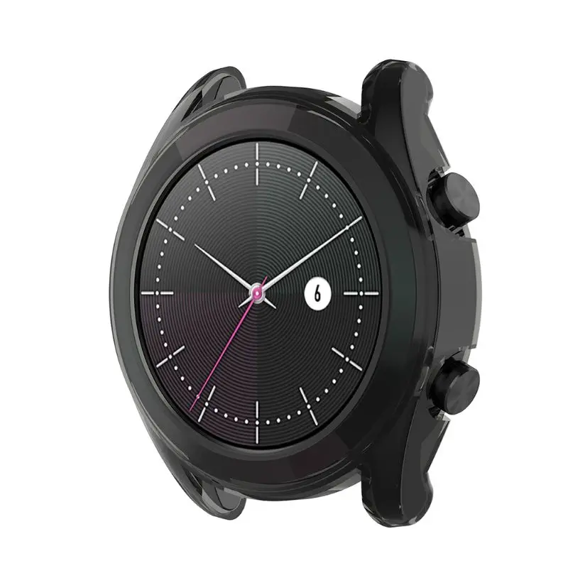 Тонкий защитный чехол из ТПУ с защитой от царапин для huawei Watch GT 42 мм чехол рамка оболочка Смарт-часы аксессуары