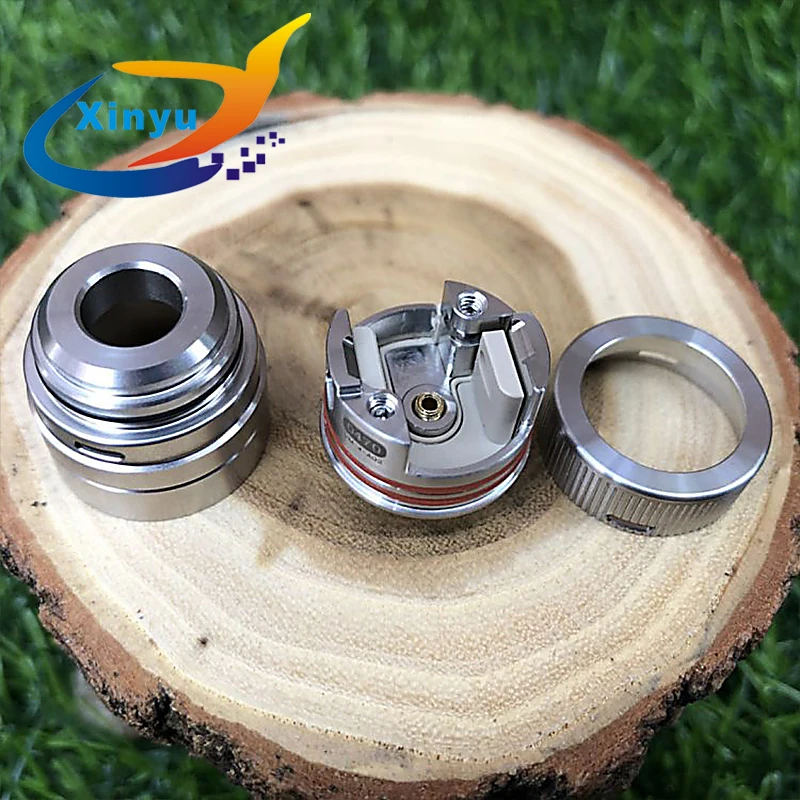 Space5 RDA 18 мм Диаметр перестраиваемый капель атомайзер Топ 22 316SS Регулируемый