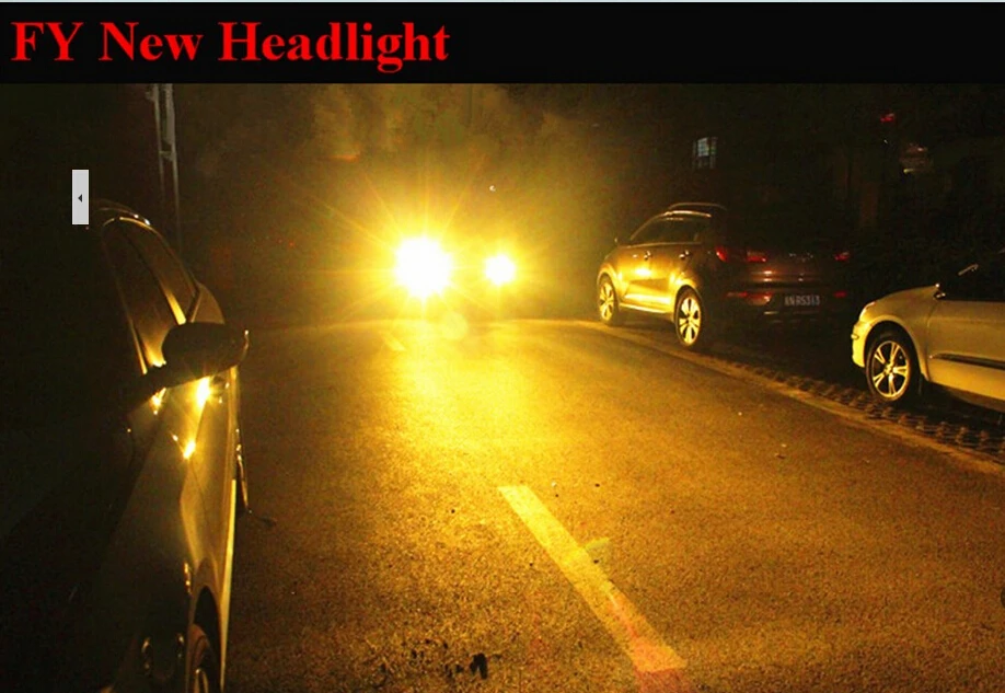 Новинка 2300K золотисто-желтый/янтарный/оранжевый автомобильный Грузовик H4 HB2 H7 3000LM