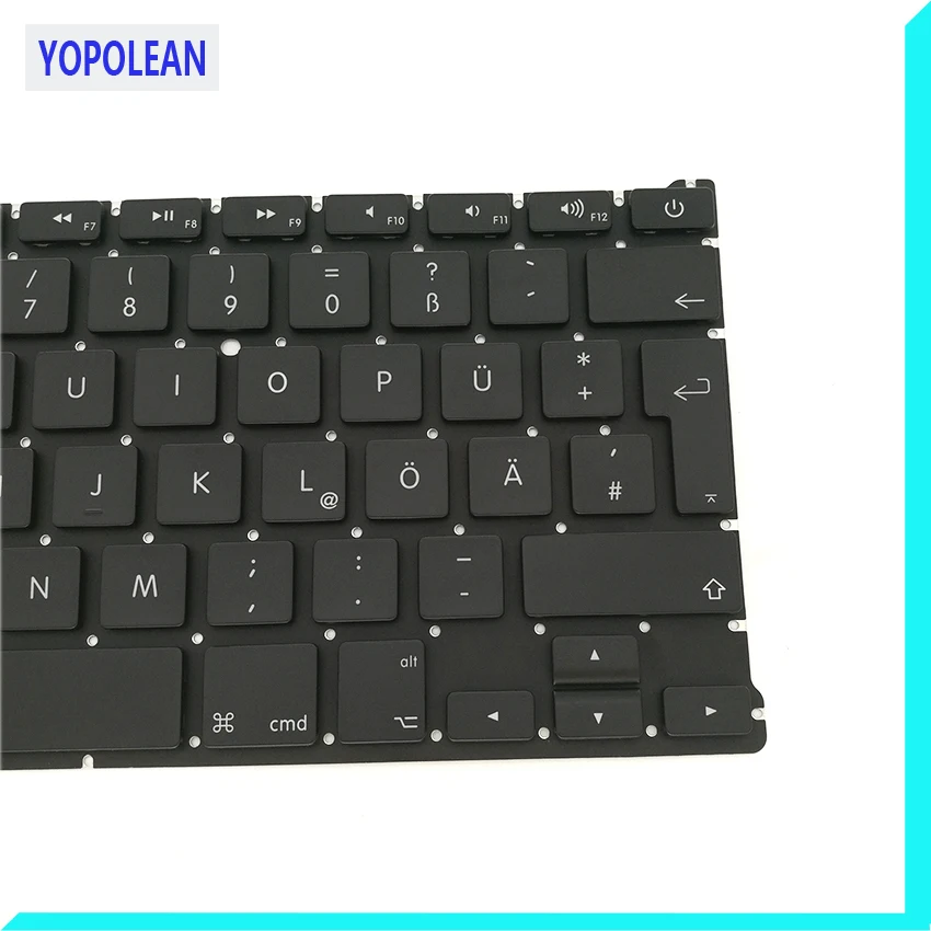 5 шт./лот новая немецкая клавиатура для Macbook Air 13 дюймов A1369 A1466 2011 2012 2013 2014 2015 2017 лет |