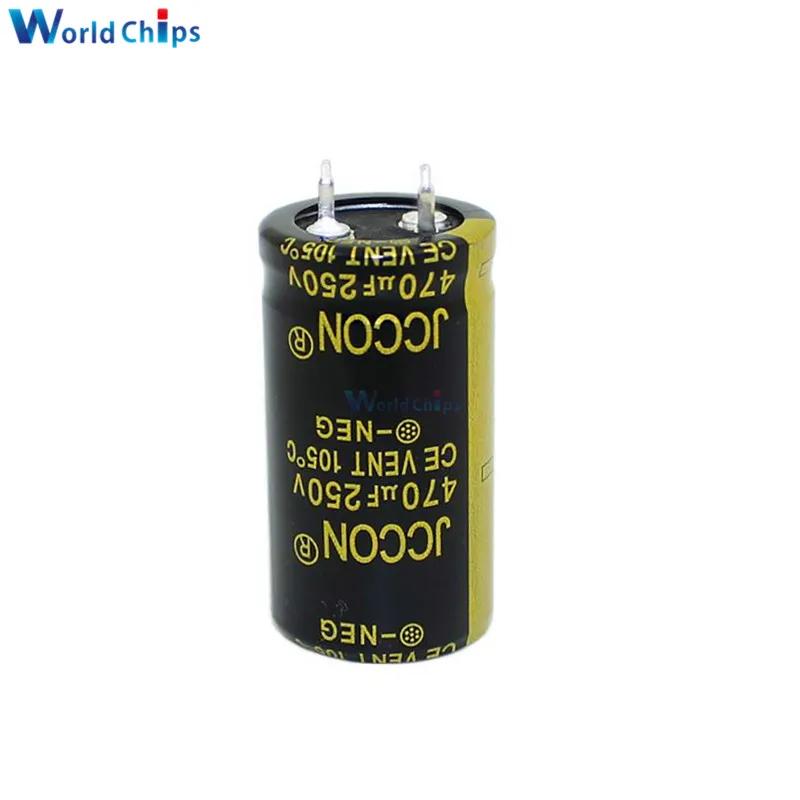 Diymore 250V 470uF 22X40mm алюминиевый электролитический конденсатор 250V470uF 22*40 мм
