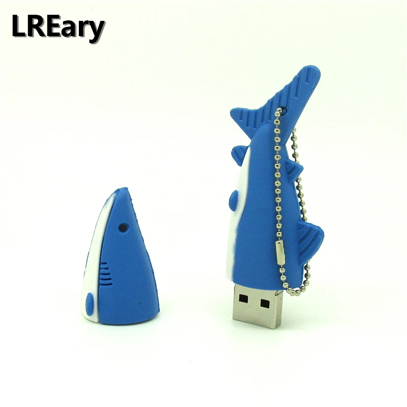 Usb флеш накопитель в виде милой акулы и рыбы 4/8/16/32 ГБ|pendrive 4gb|memory stick pendriveflash drive disk |