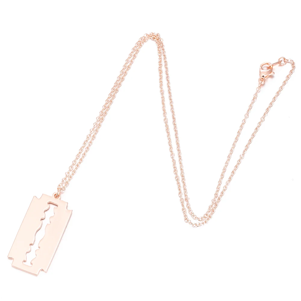 Изящное подвесное колье Yiustar Generous Charming Graceful Exquisite Hollow Blade с обаятельным шармом, сладким украшением для детей.